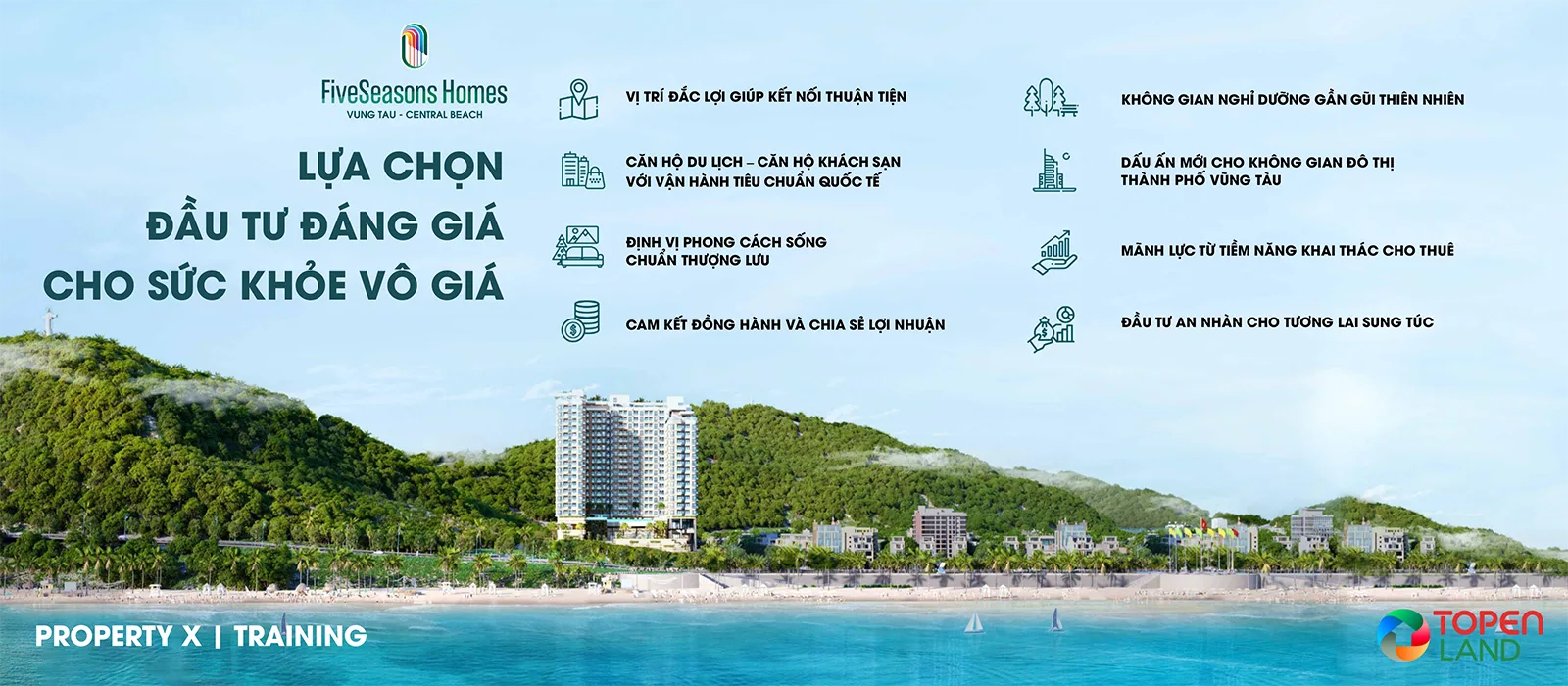 FiveSeasons Homes Vung Tau – Central Beach (Dự án Đồi Dừa)